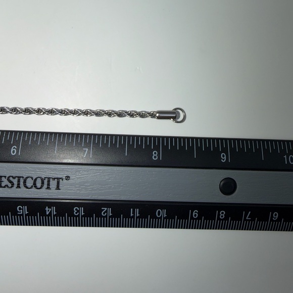 Silver Rope Chain Bracelet - Picture 4 of 7